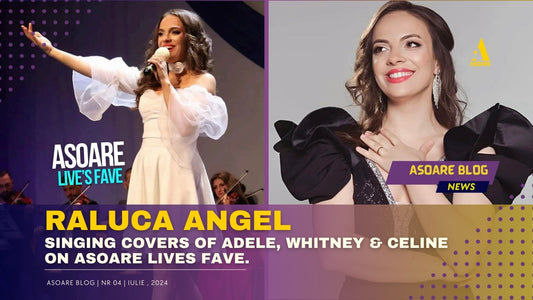 raluca angel sings Adele, Celine, miley & whitney Watch now on ASoare Live’s Fave