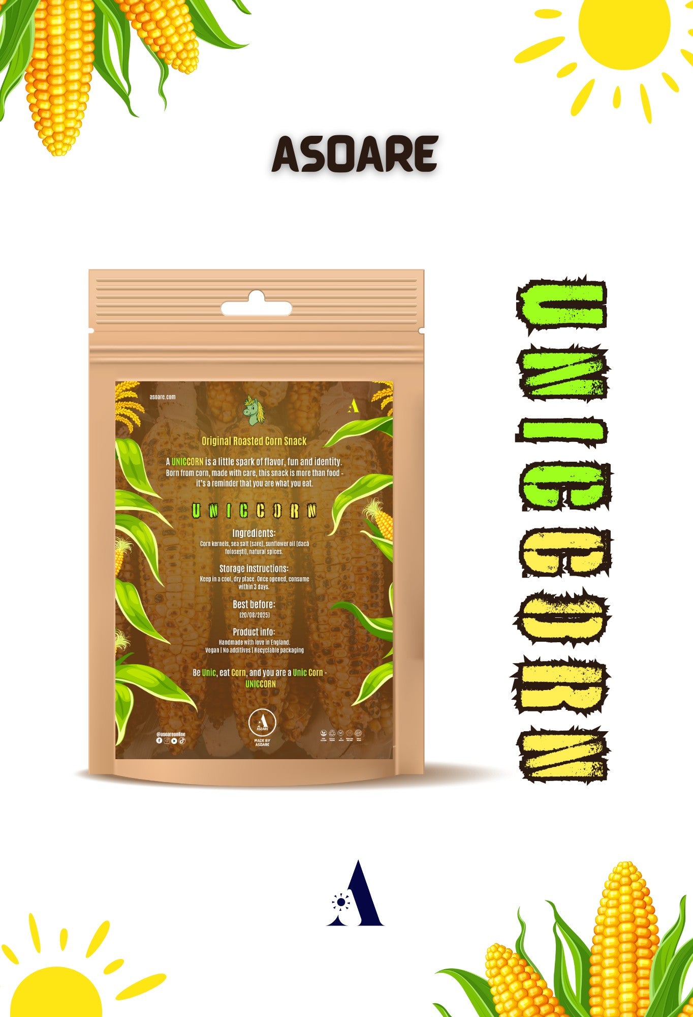 UNICCORN – Original Roasted Corn - Snack
