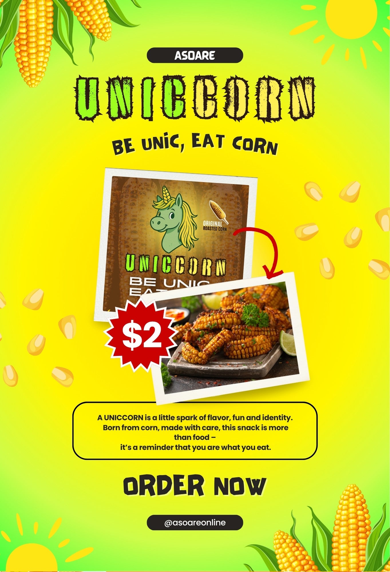 UNICCORN – Original Roasted Corn - Snack