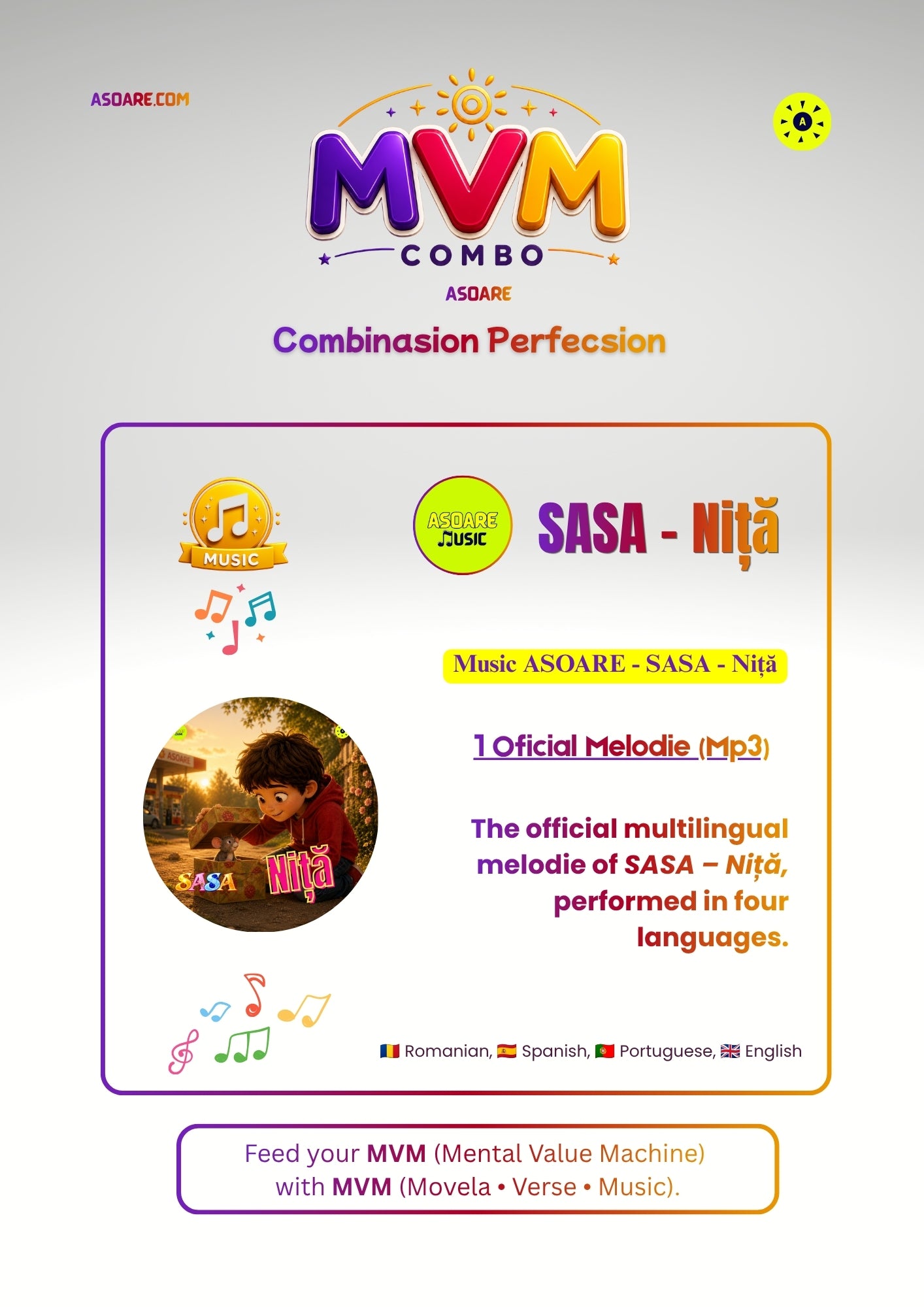 MVM Combo ASOARE - SASA - Niță