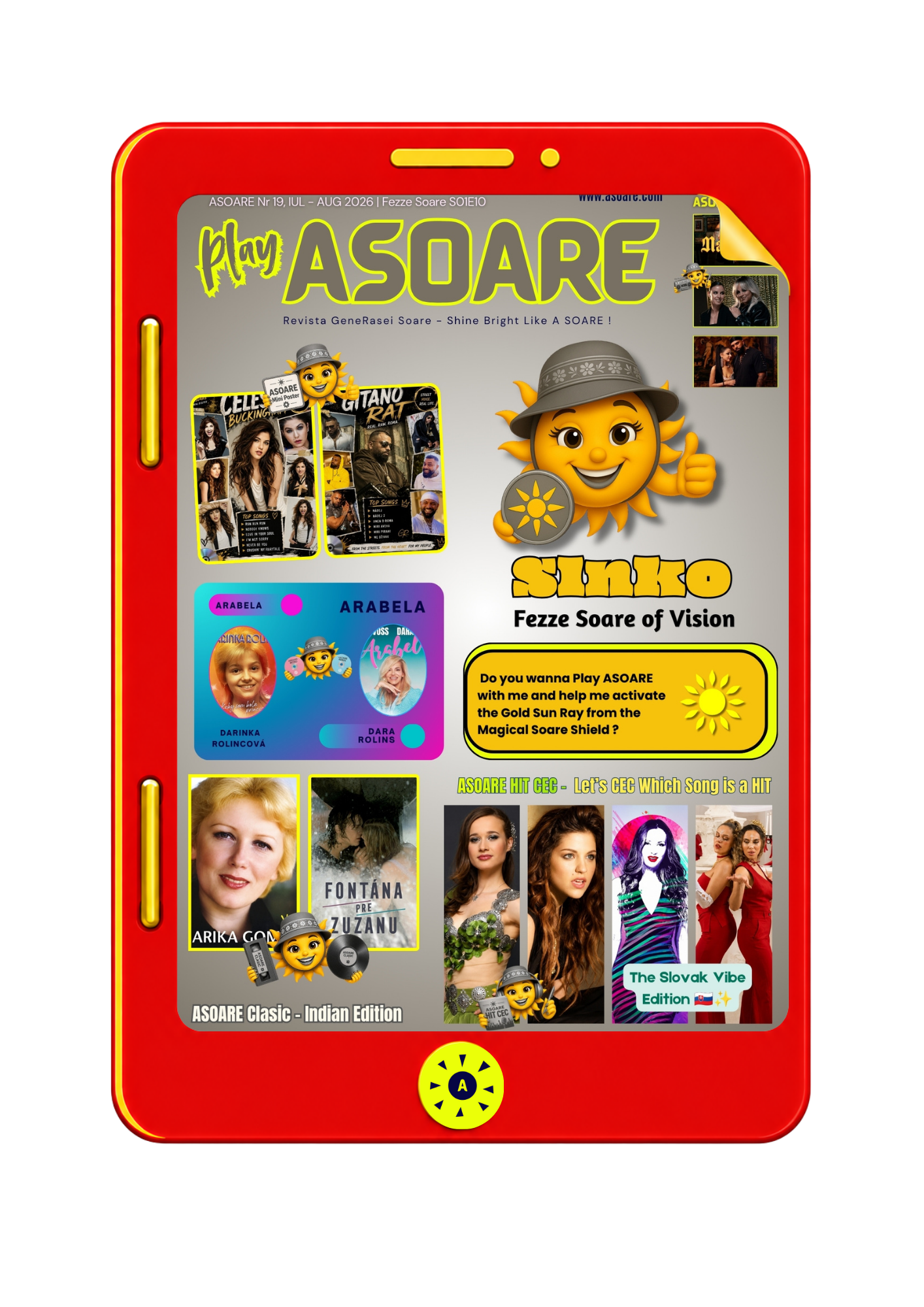 Play ASOARE Nr 19 - Slnko (Slovakia) - Refon