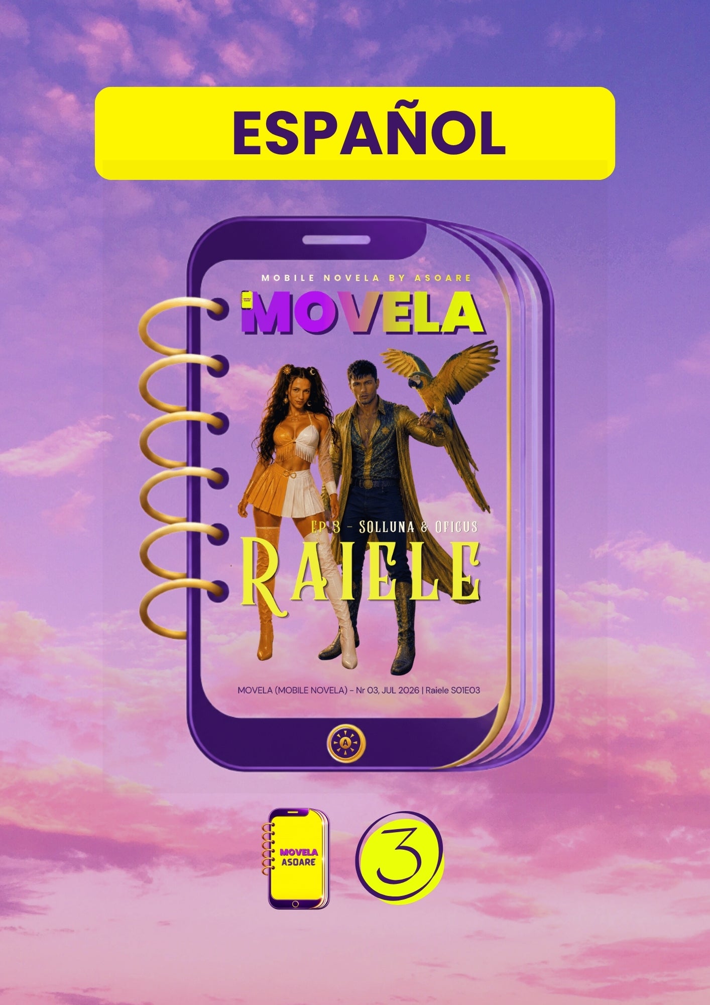 Movela ASOARE - Raiele (Ep 3 - Solluna y Oficus) Spanish