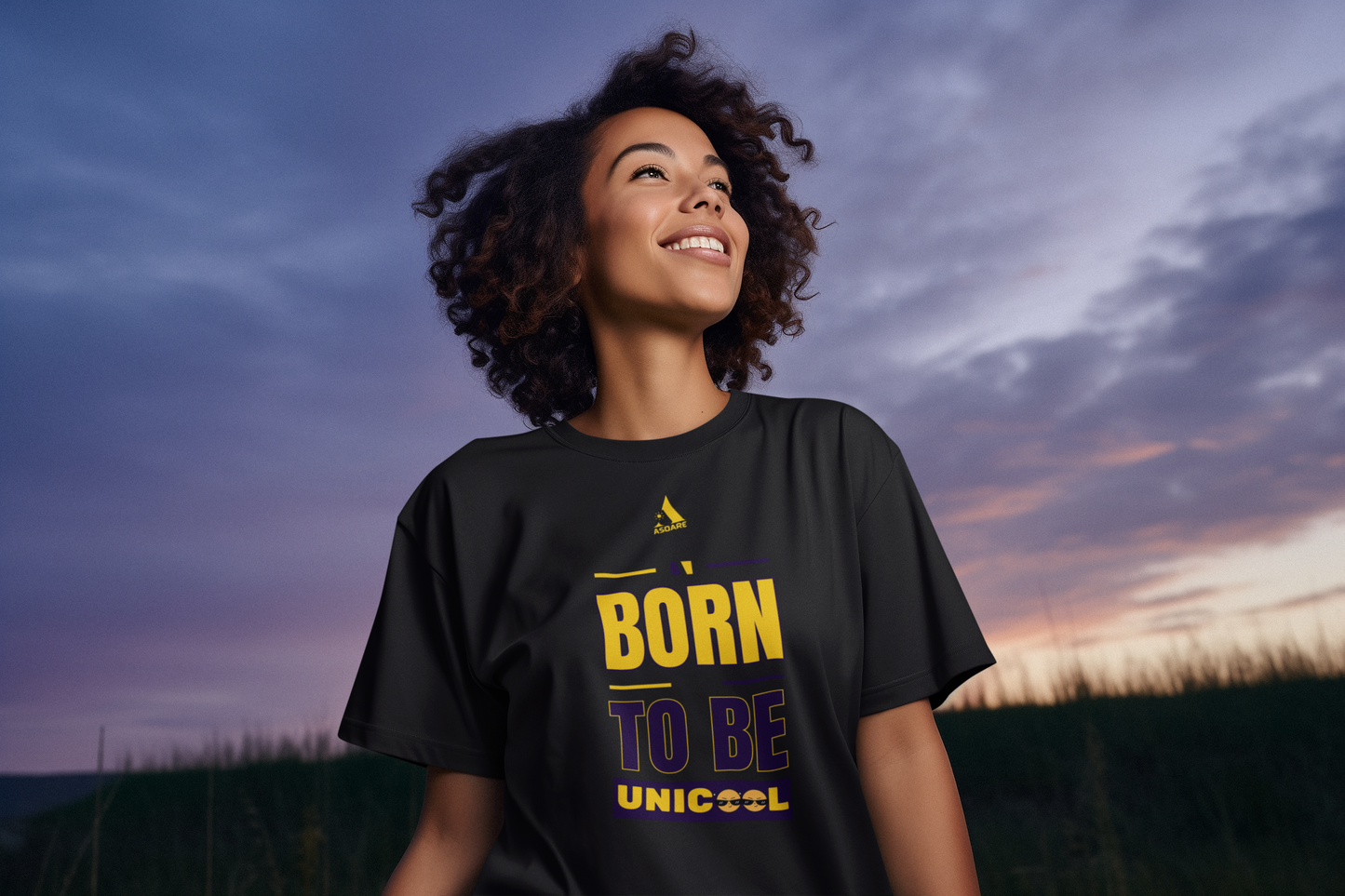 Born To Be Unicool Unisex t-shirt ASOARE