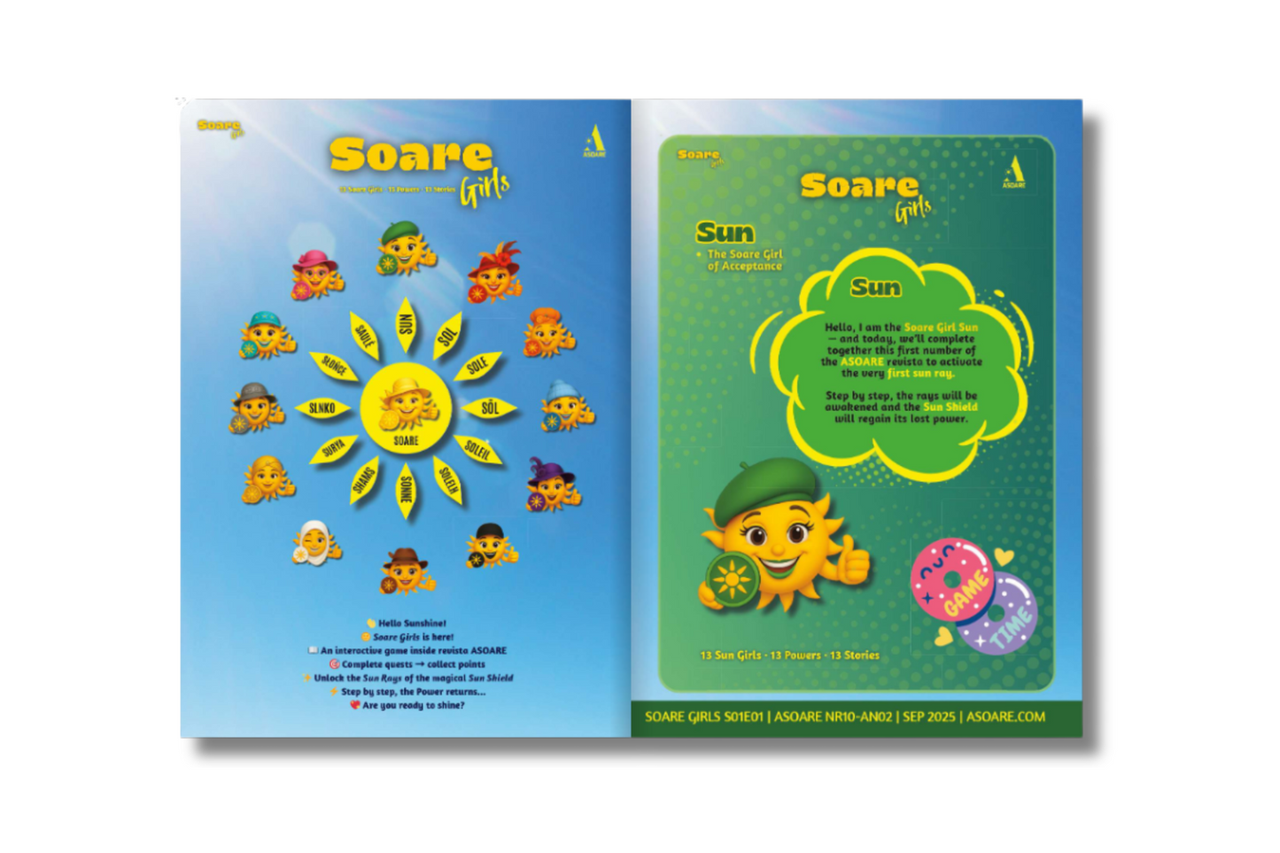 ASOARE - Soare Girls: Sun - Nr 01