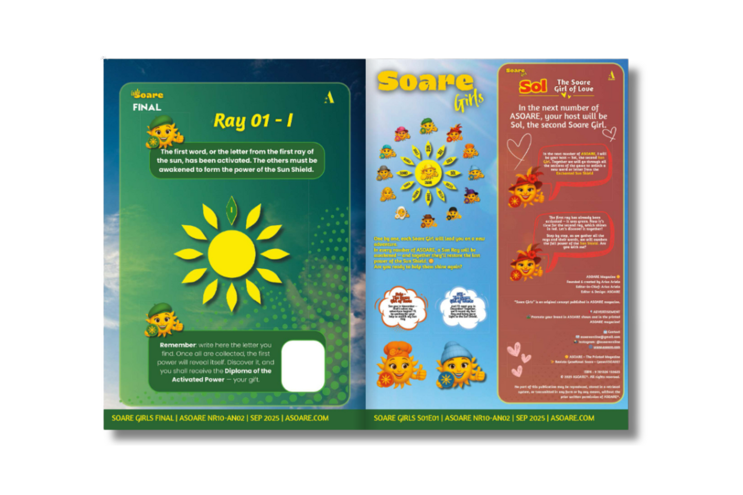 ASOARE - Soare Girls: Sun - Nr 01