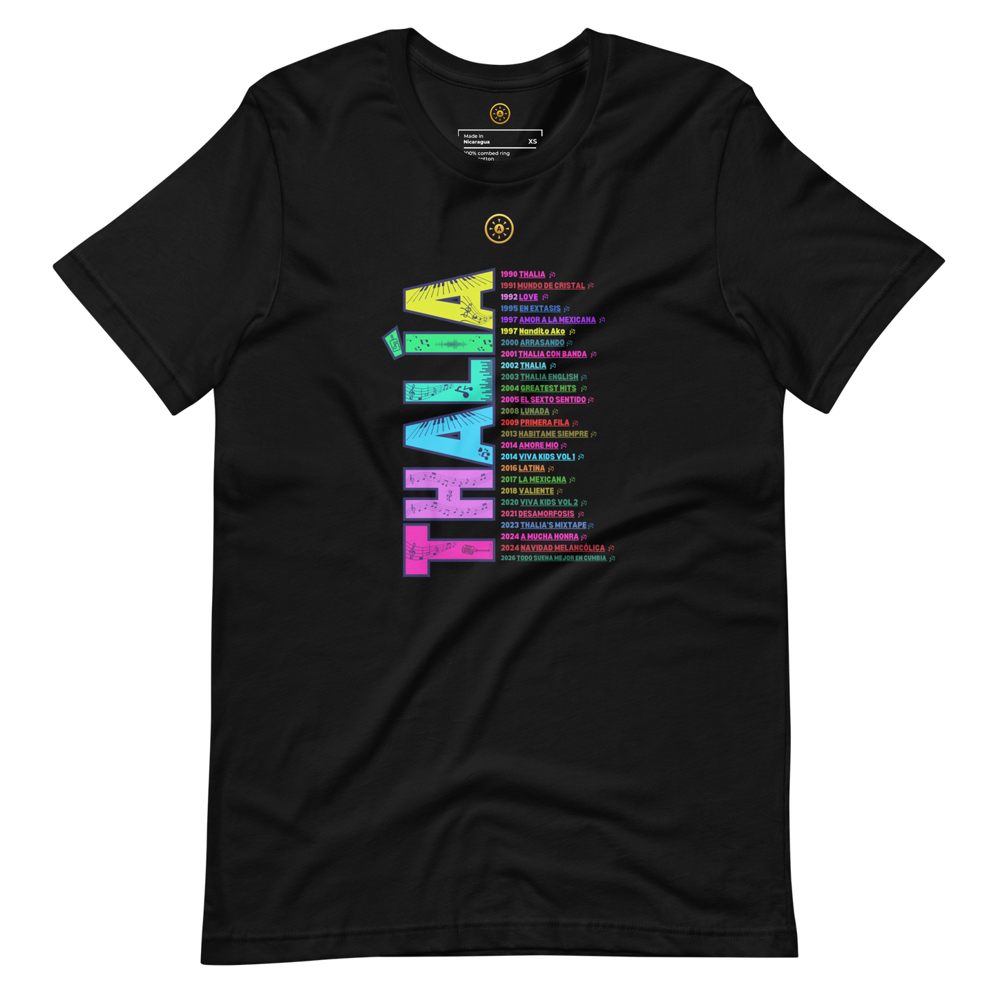 Thalia Disco Camiseta