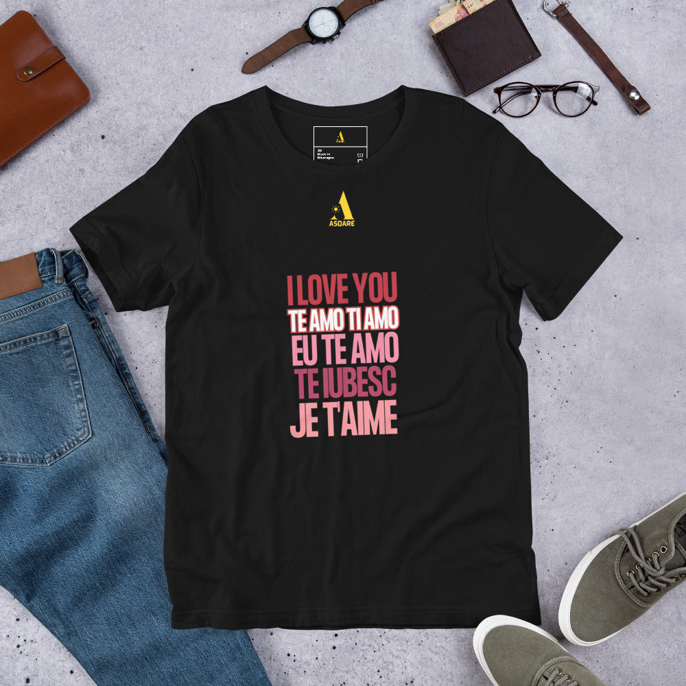 I Love You Simple Unisex T-Shirt