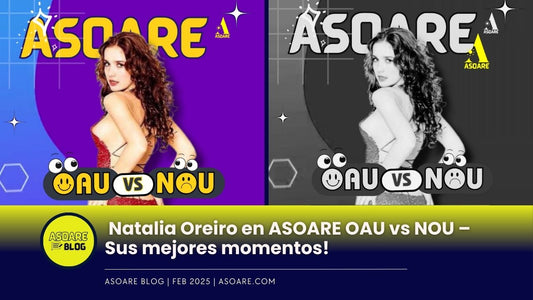 Natalia Oreiro en ASOARE OAU vs NOU – Sus mejores momentos!