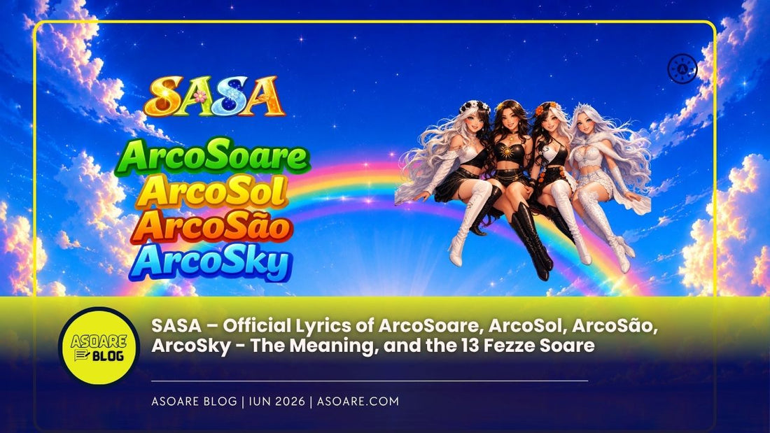 SASA – Official Lyrics of ArcoSoare,ArcoSol, ArcoSão, ArcoSky , Meaning, and the 13 Fezze Soare