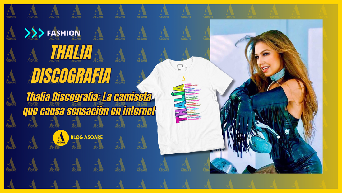 Thalia Discografía: La camiseta que causa sensación en internet