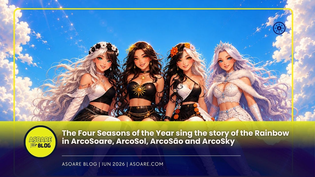 The Four Seasons of the Year SASA sing the story of the Rainbow in ArcoSoare, ArcoSol, ArcoSão and ArcoSky