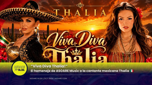 Viva Diva Thalia! – El nuevo HIT de ASOARE Music, un homenaje a la Diva Mexicana Thalía