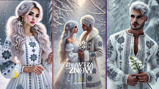 "Znowtza and Znow" – the first winter fairytale from ASOARE Books. A story of love and sacrifice in a magical winterland. Discover it on asoare.com!