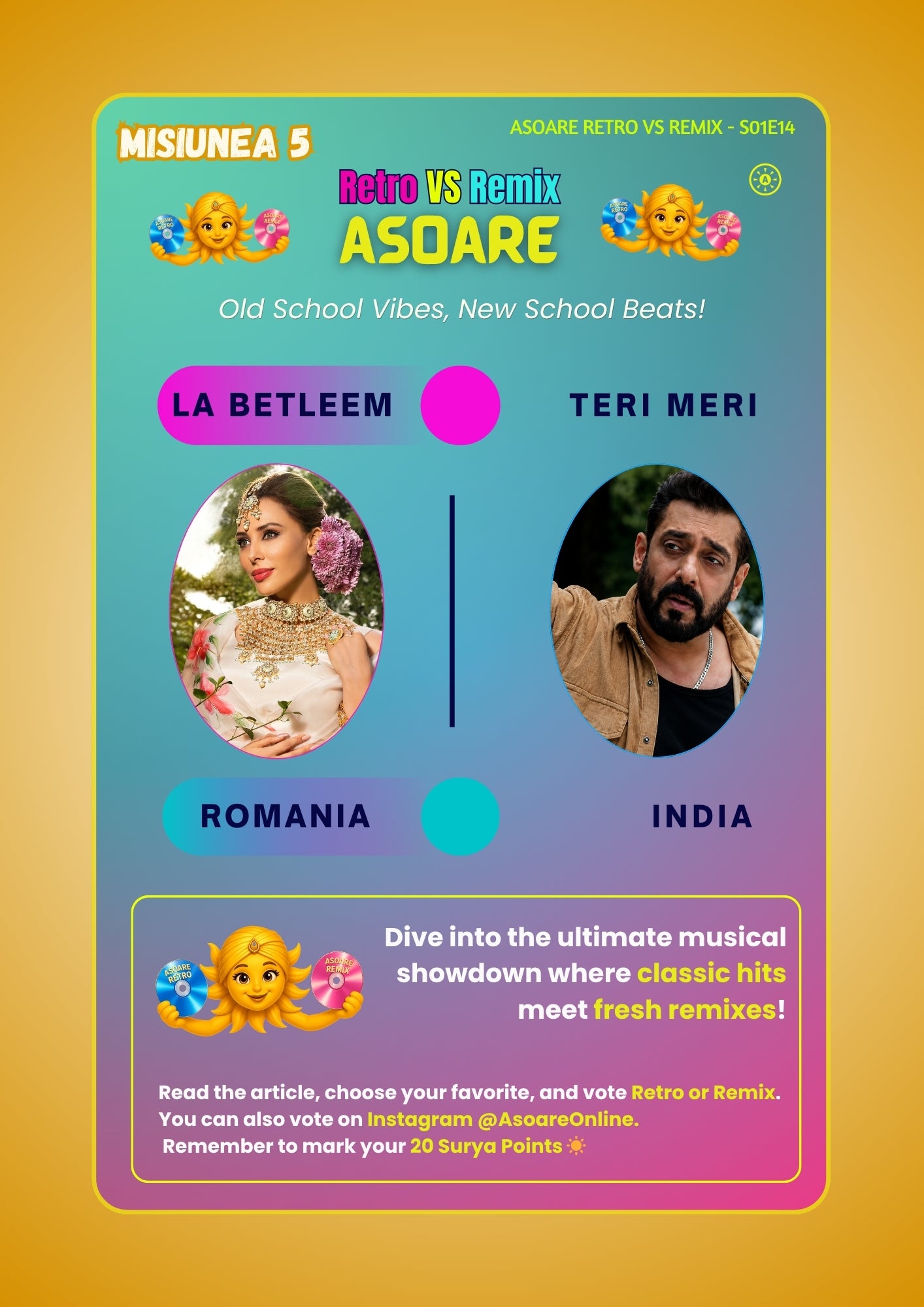 Play ASOARE Nr 18 - Surya, Fezze Soare of Gratitude (Indian Edition)