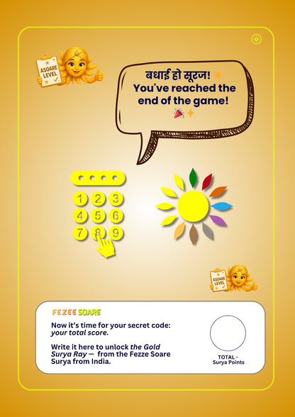 Play ASOARE Nr 18 - Surya, Fezze Soare of Gratitude (Indian Edition)