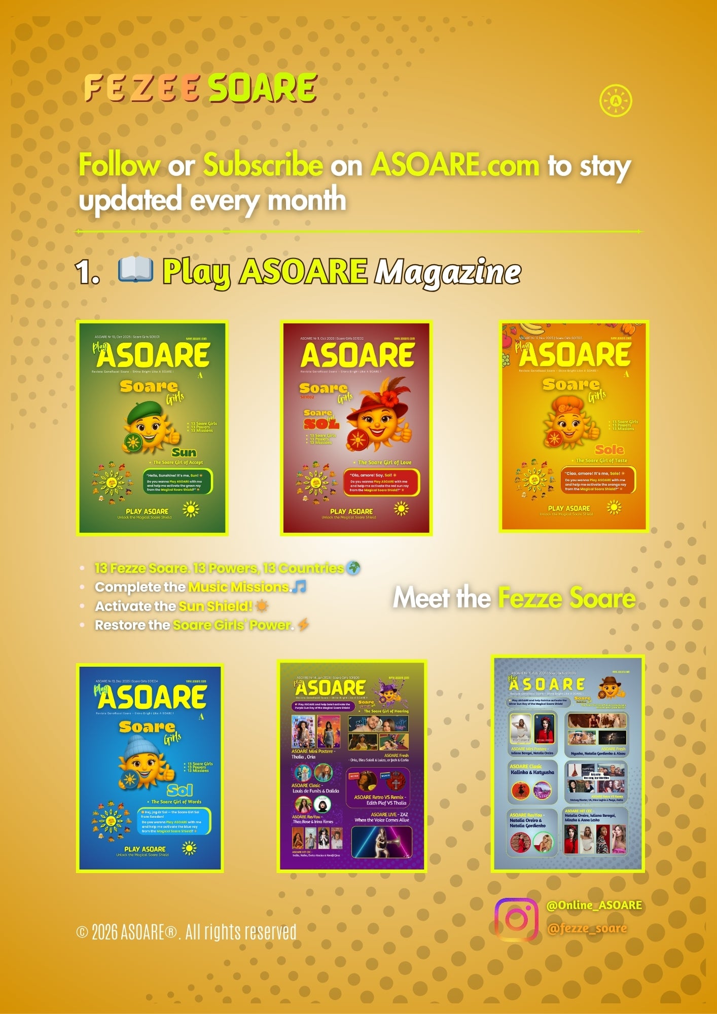Play ASOARE Nr 18 - Surya, Fezze Soare of Gratitude (Indian Edition)