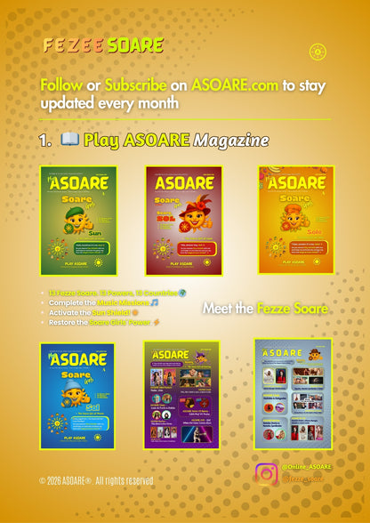 Play ASOARE Nr 18 - Surya, Fezze Soare of Gratitude (Indian Edition)