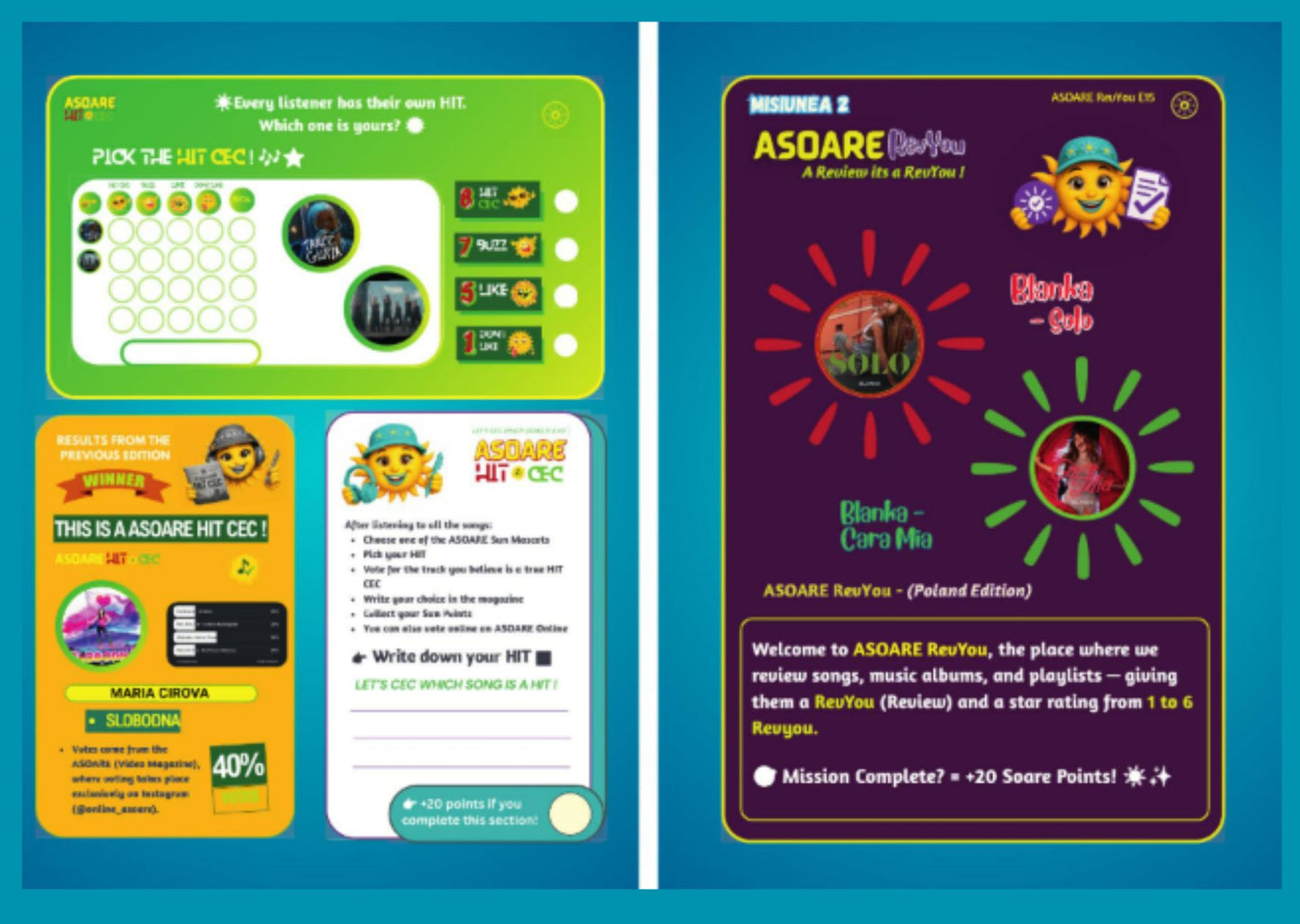 Play ASOARE Nr 20 - Stonce (Poland Edition)