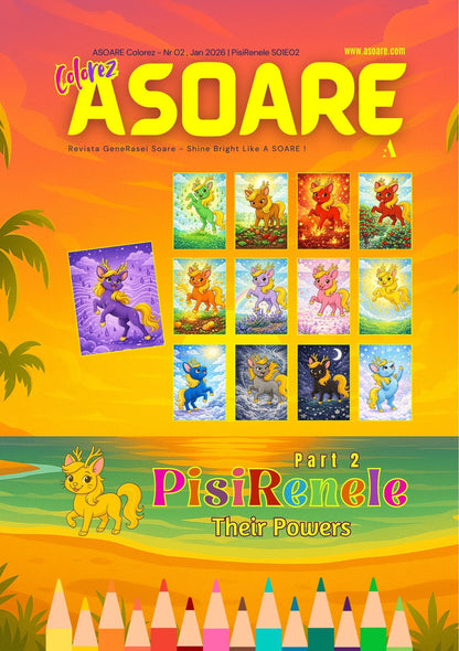 Color ASOARE Nr. 02 - PisiRenele - Their Powers