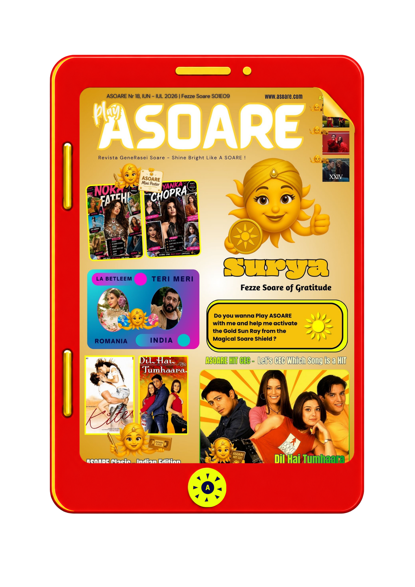 Play ASOARE Nr 18 - Surya (India) - Refon