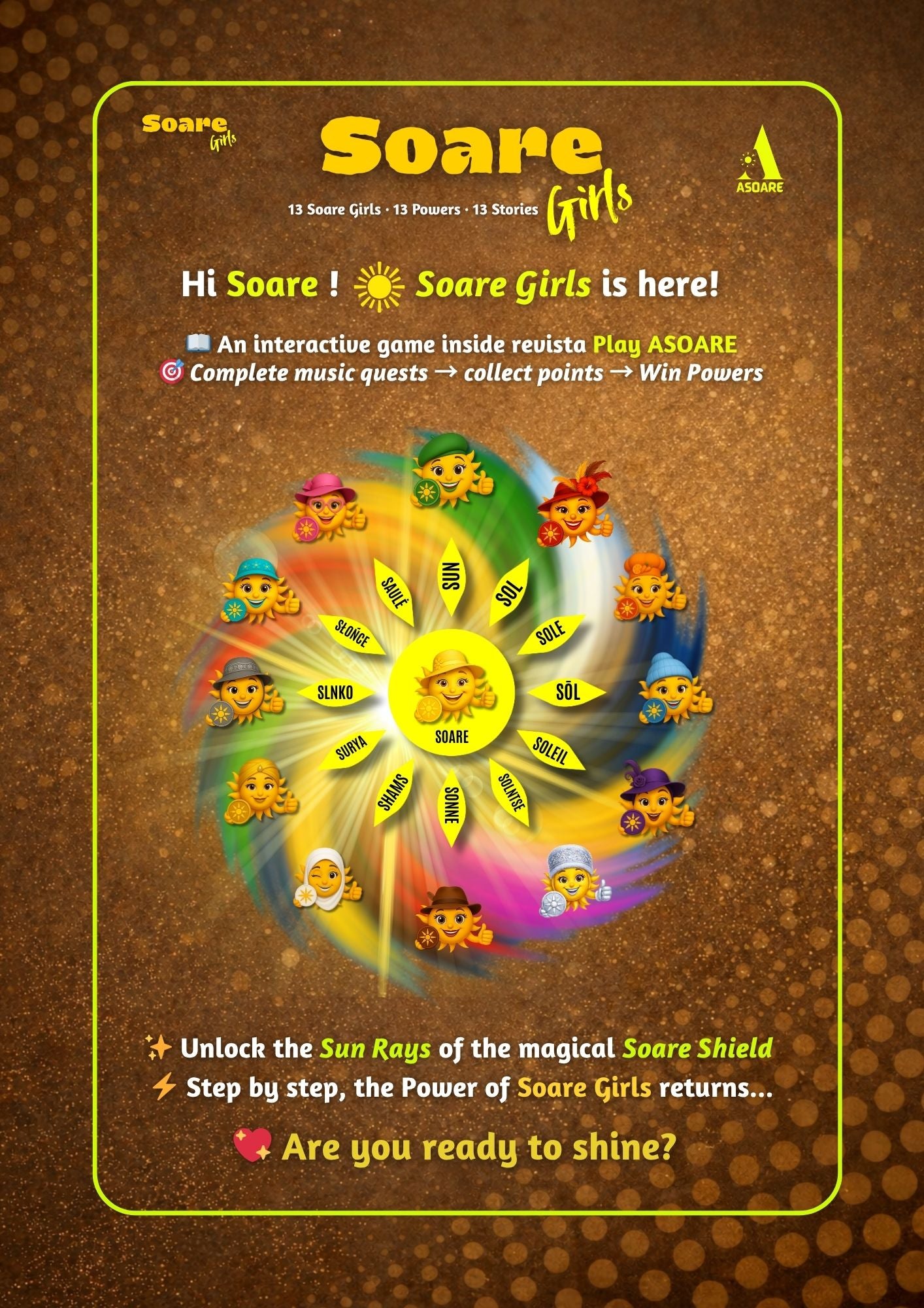 ASOARE Nr 16 - Soare Girl Sonne from Germany