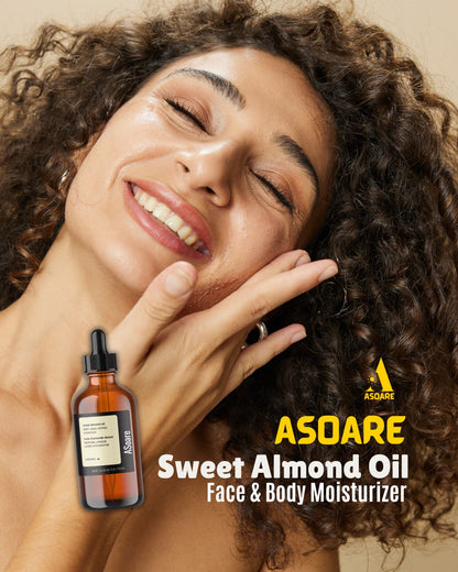 Sweet Almond Oil Face & Body Moisturizer 4oz