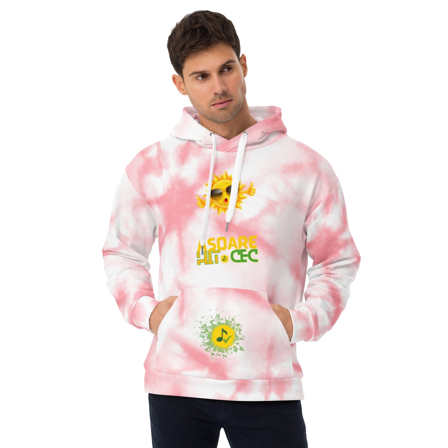 Asoare Hit Cec Pink Unisex Hoodie