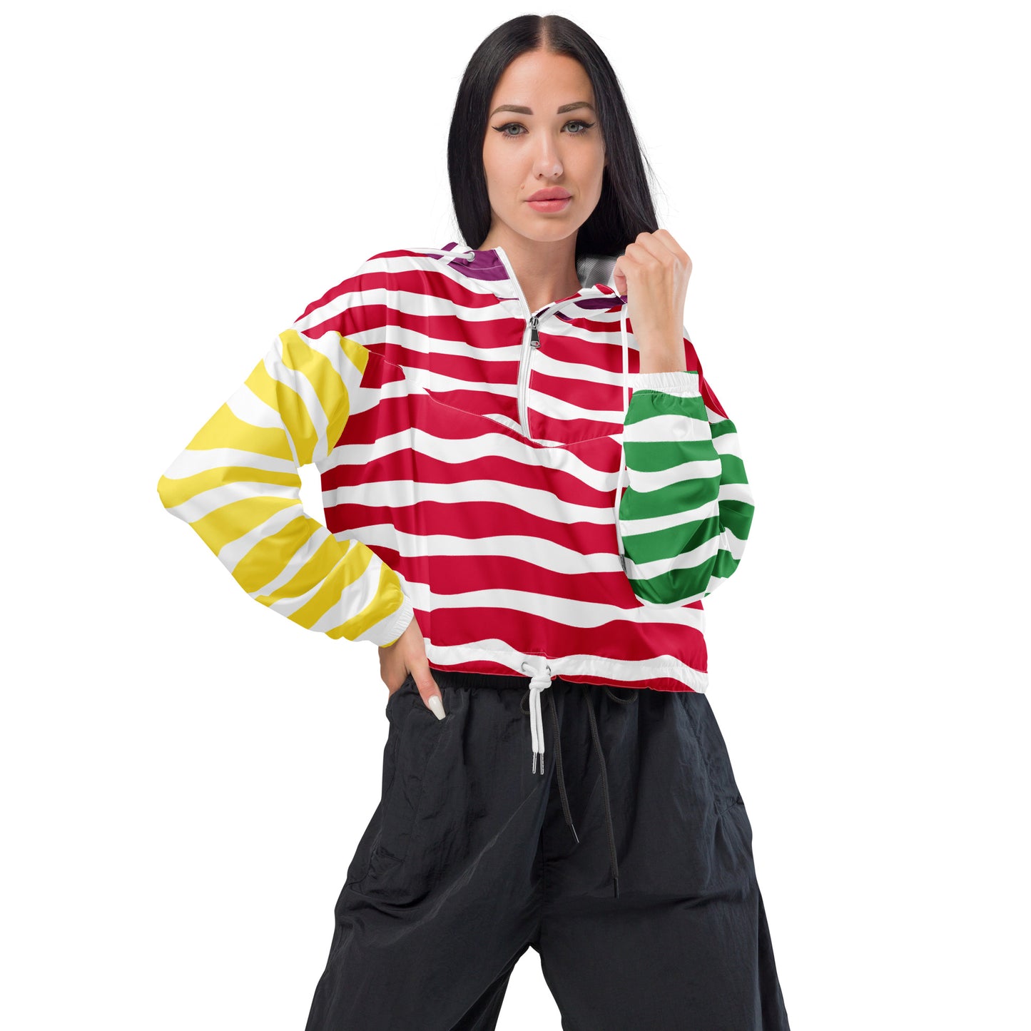 LGBT Jacket Women’s cropped windbreaker