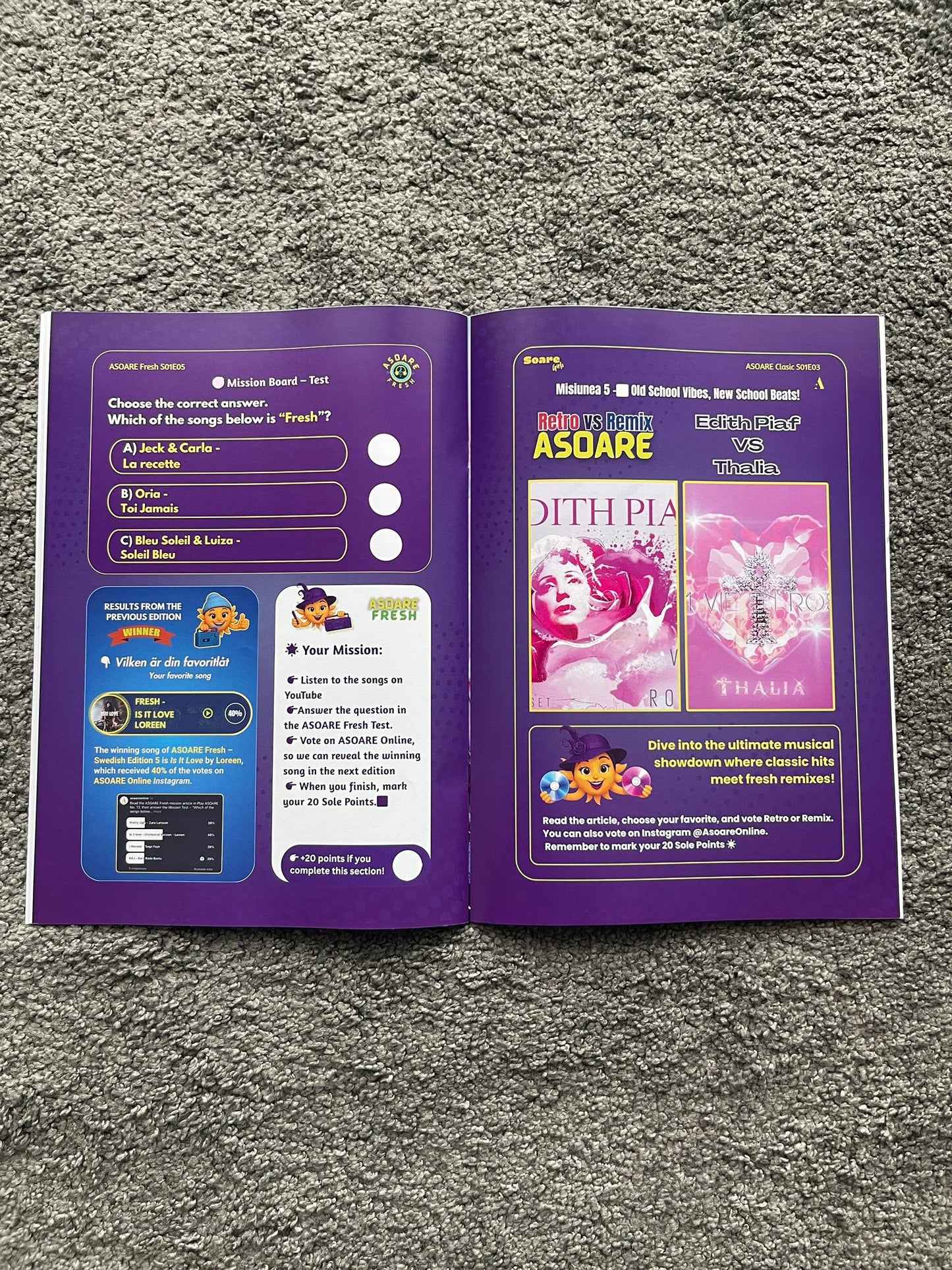 ASOARE Nr 14 - Soare Girl Soleil