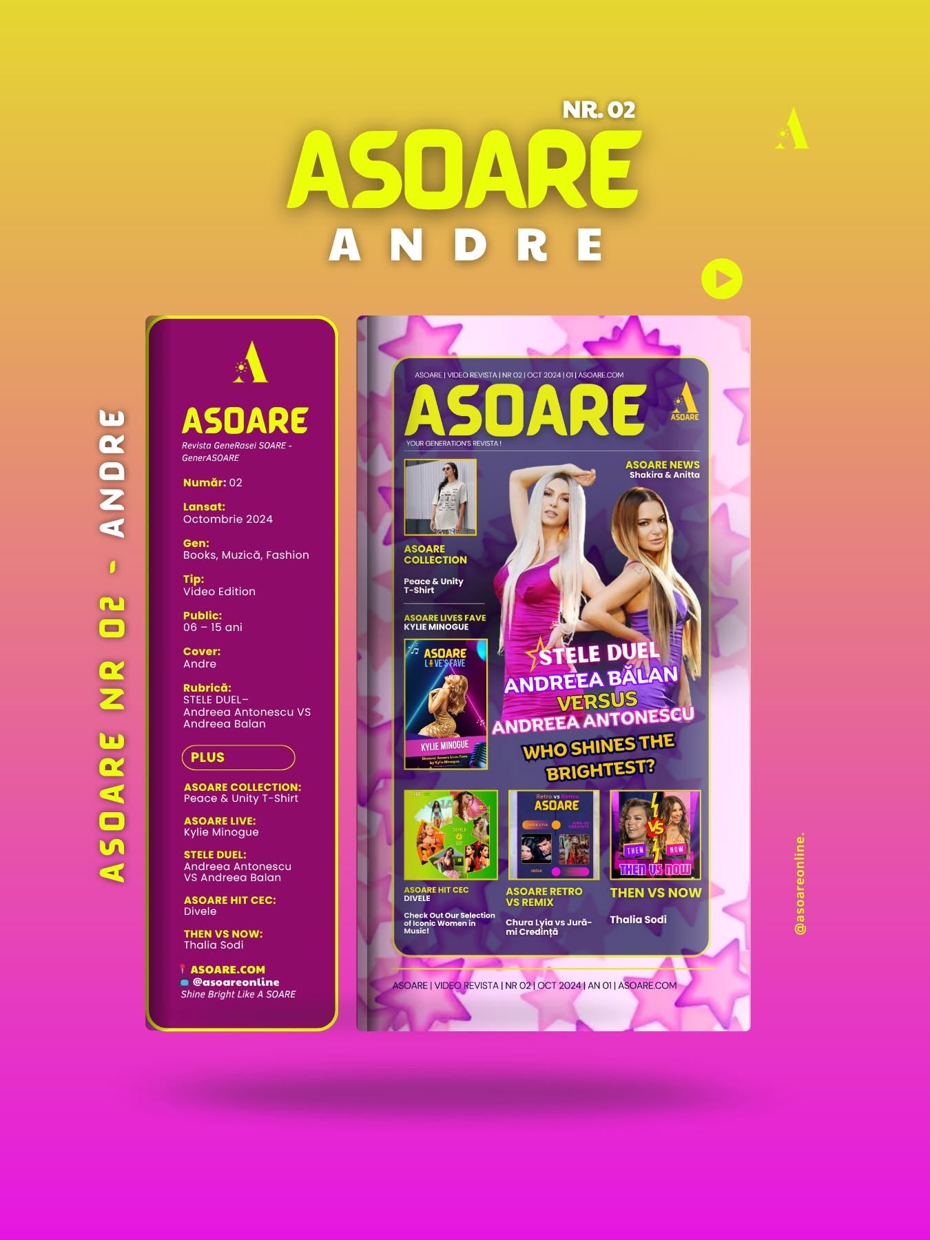 ASOARE (VM) - Nr 02 - Andreea Antonescu vs Andreea Balan | Stele Duel