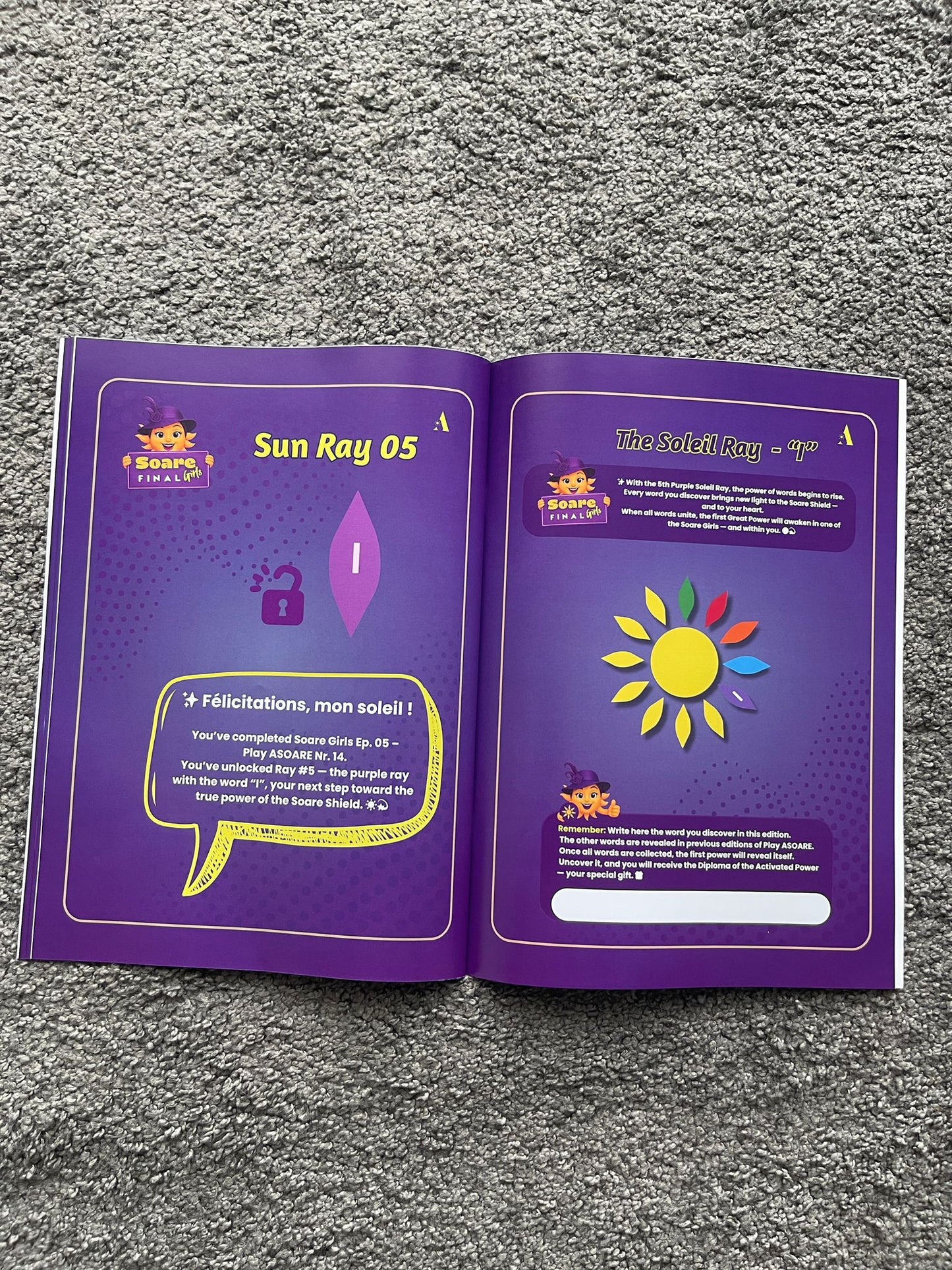 ASOARE Nr 14 - Soare Girl Soleil