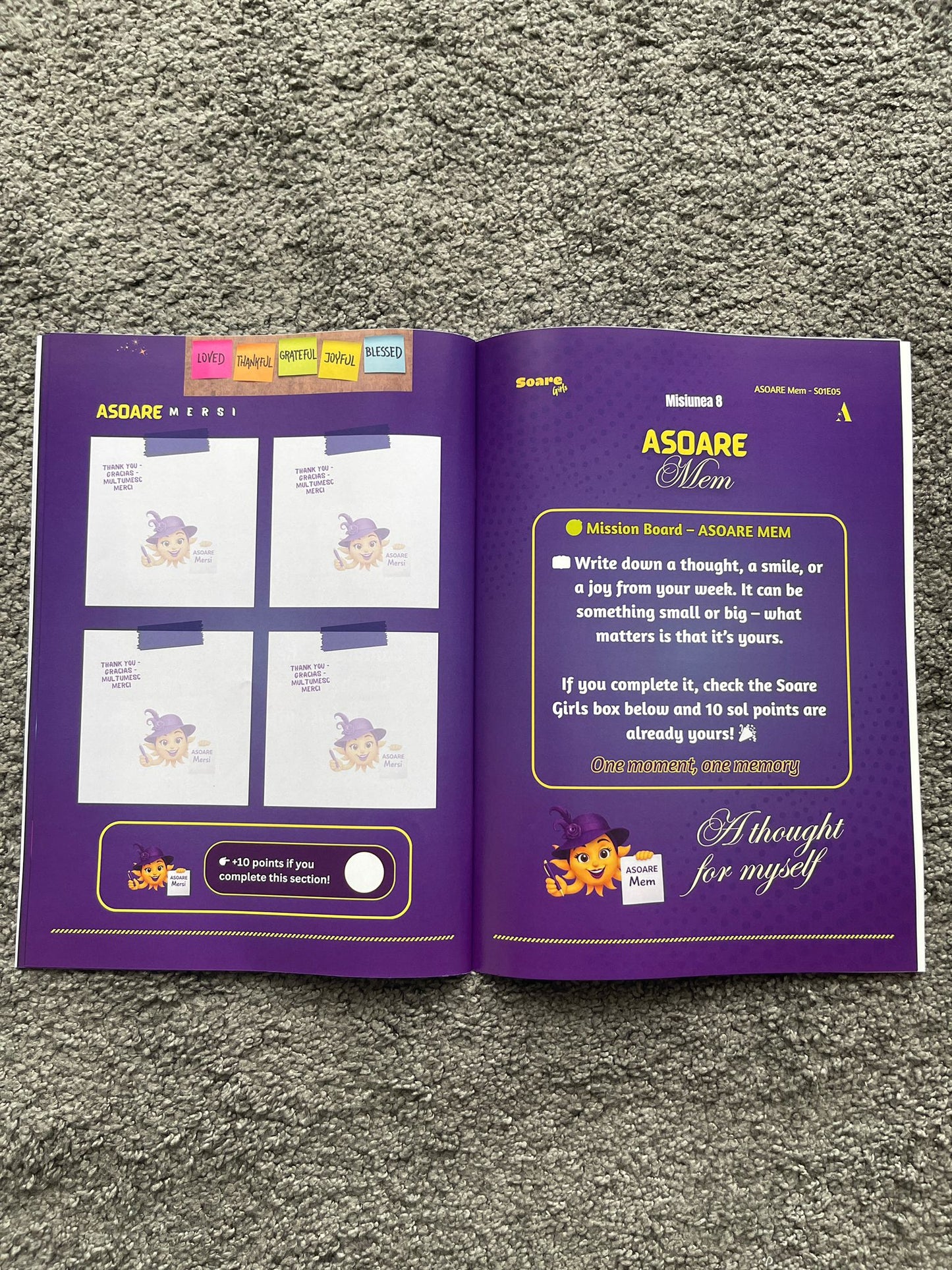 ASOARE Nr 14 - Soare Girl Soleil