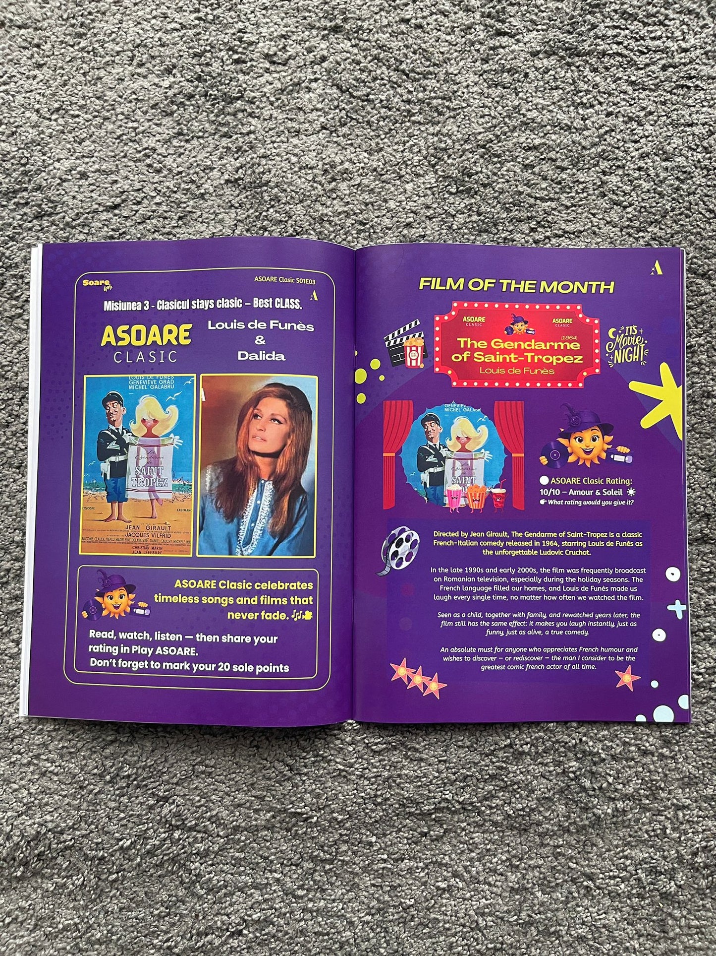 ASOARE Nr 14 - Soare Girl Soleil