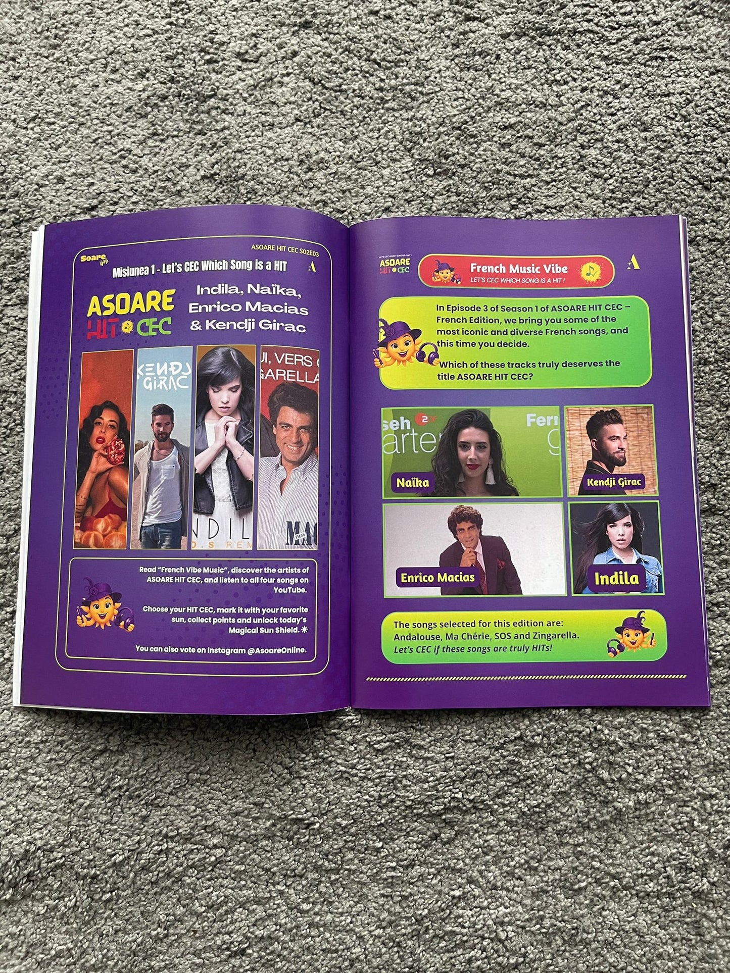 ASOARE Nr 14 - Soare Girl Soleil