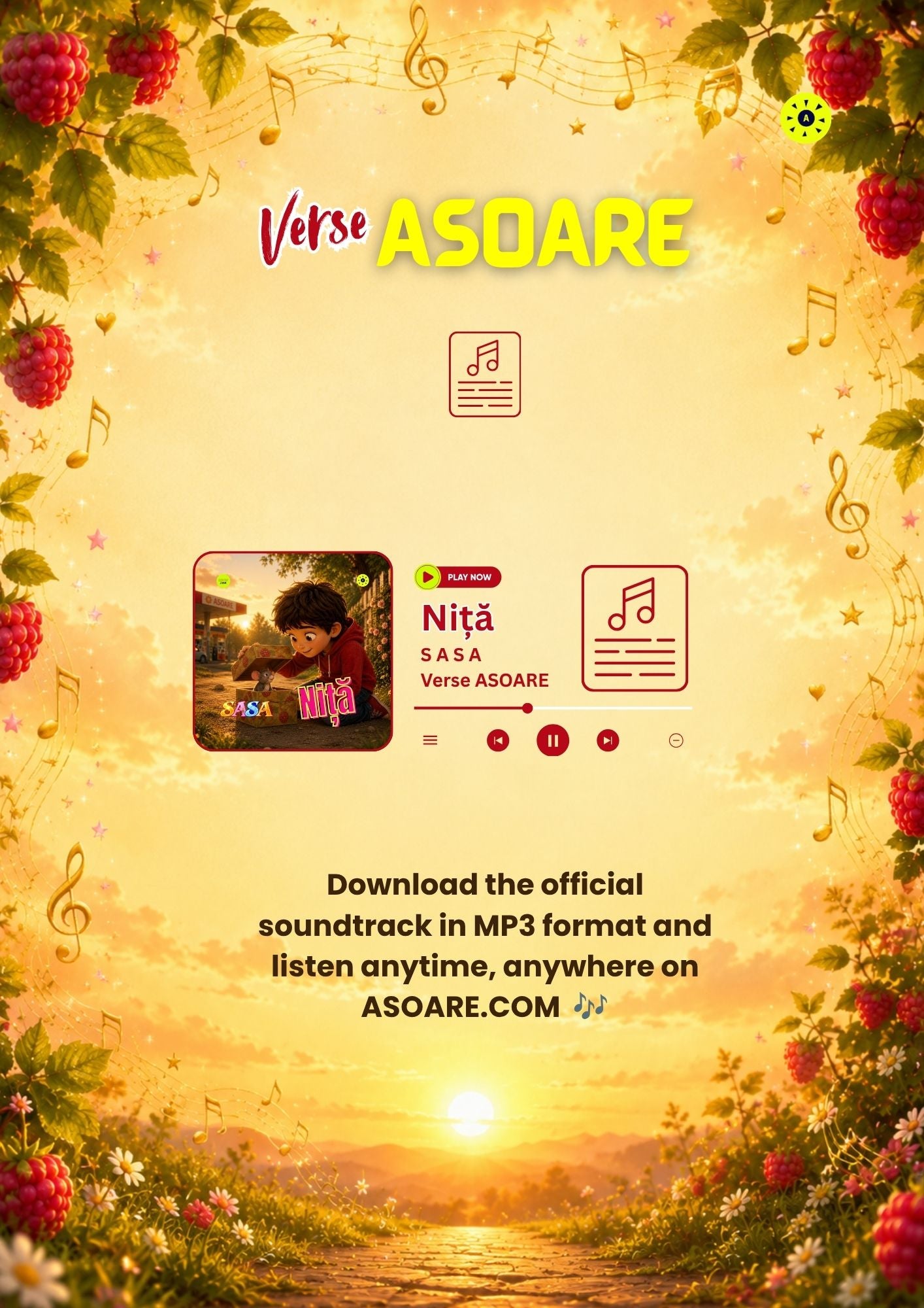 Verse ASOARE - SASA - Niță